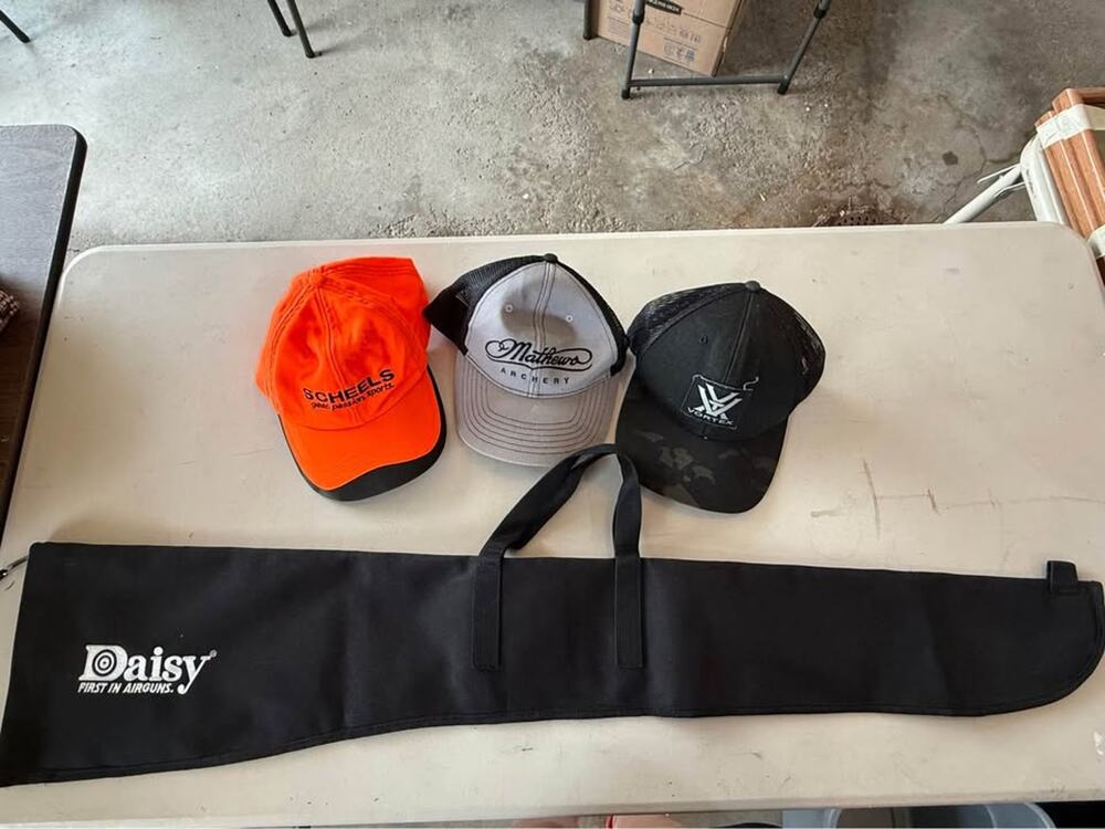 Bundle of 3 Hats and Carrying Case